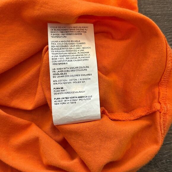 Puma Little Boy 5 Orange and Navy Blue 3-Piece Matching Set - Picture 7 of 12